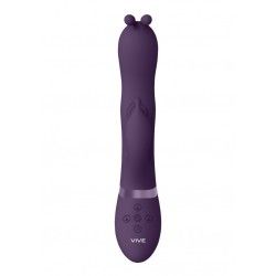 Vibratore rabbit tripla azione Pulse viola Vibratore rabbit tripla azione Pulse viola