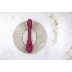 Vibratore vaginale doppia stimolazione fucsia Vibratore vaginale doppia stimolazione fucsia