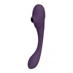 Vibratore vaginale doppia stimolazione viola Vibratore vaginale doppia stimolazione viola