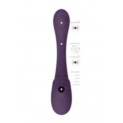 Vibratore vaginale doppia stimolazione viola Vibratore vaginale doppia stimolazione viola