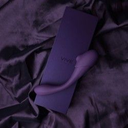 Vibratore vaginale doppia stimolazione viola Vibratore vaginale doppia stimolazione viola