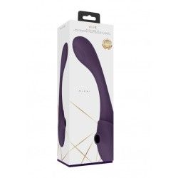 Vibratore vaginale doppia stimolazione viola Vibratore vaginale doppia stimolazione viola