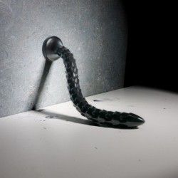 Dildo anale Scaled Snake 35 cm nero Dildo anale Scaled Snake 35 cm nero