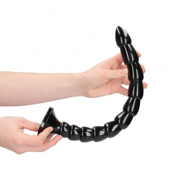 Dildo Anale Stacked Snake 44 cm nero