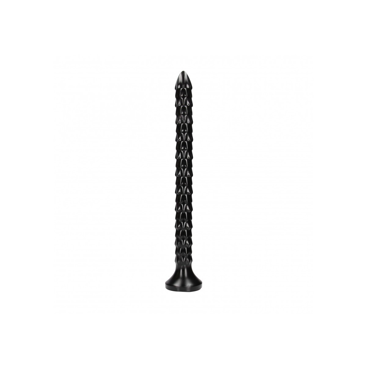 Fallo anale con ventosa Scaled Anal Snake 16''/ 40 cm Black
