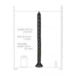 Dildo anale Scaled Snake 55 cm nero Dildo anale Scaled Snake 55 cm nero