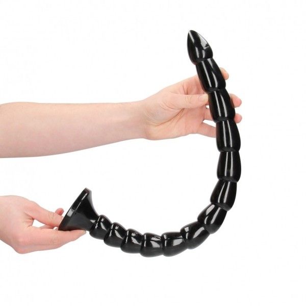 Dildo Anale Stacked Snake 55 cm nero