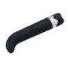 Vibratore punto G Exquisite nero a pile 15 cm Vibratore punto G Exquisite nero a pile 15 cm