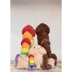 Pene Peluche penis plushie marrone 30 cm Pene Peluche penis plushie marrone 30 cm