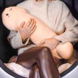 Pene Peluche penis plushie 60 cm pelle chiara Pene Peluche penis plushie 60 cm pelle chiara