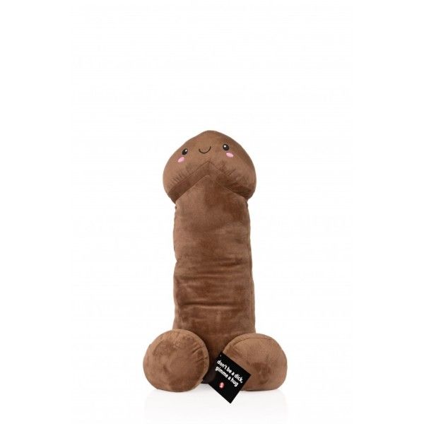 Pene Peluche penis plushie 60 cm marrone