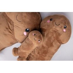 Pene Peluche penis plushie 100 cm marrone Pene Peluche penis plushie 100 cm marrone