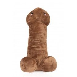 Pene Peluche penis plushie 100 cm marrone Pene Peluche penis plushie 100 cm marrone