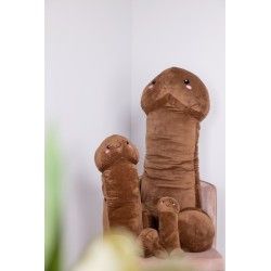 Pene Peluche penis plushie 100 cm marrone Pene Peluche penis plushie 100 cm marrone