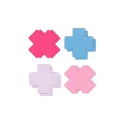 Copri-capezzoli croce 4 paia mix color var.2 Copri-capezzoli croce 4 paia mix color var.2