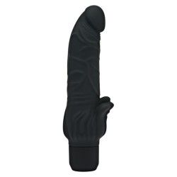 Vibratore realistico donna 22,1 cm nero Vibratore realistico donna 22,1 cm nero