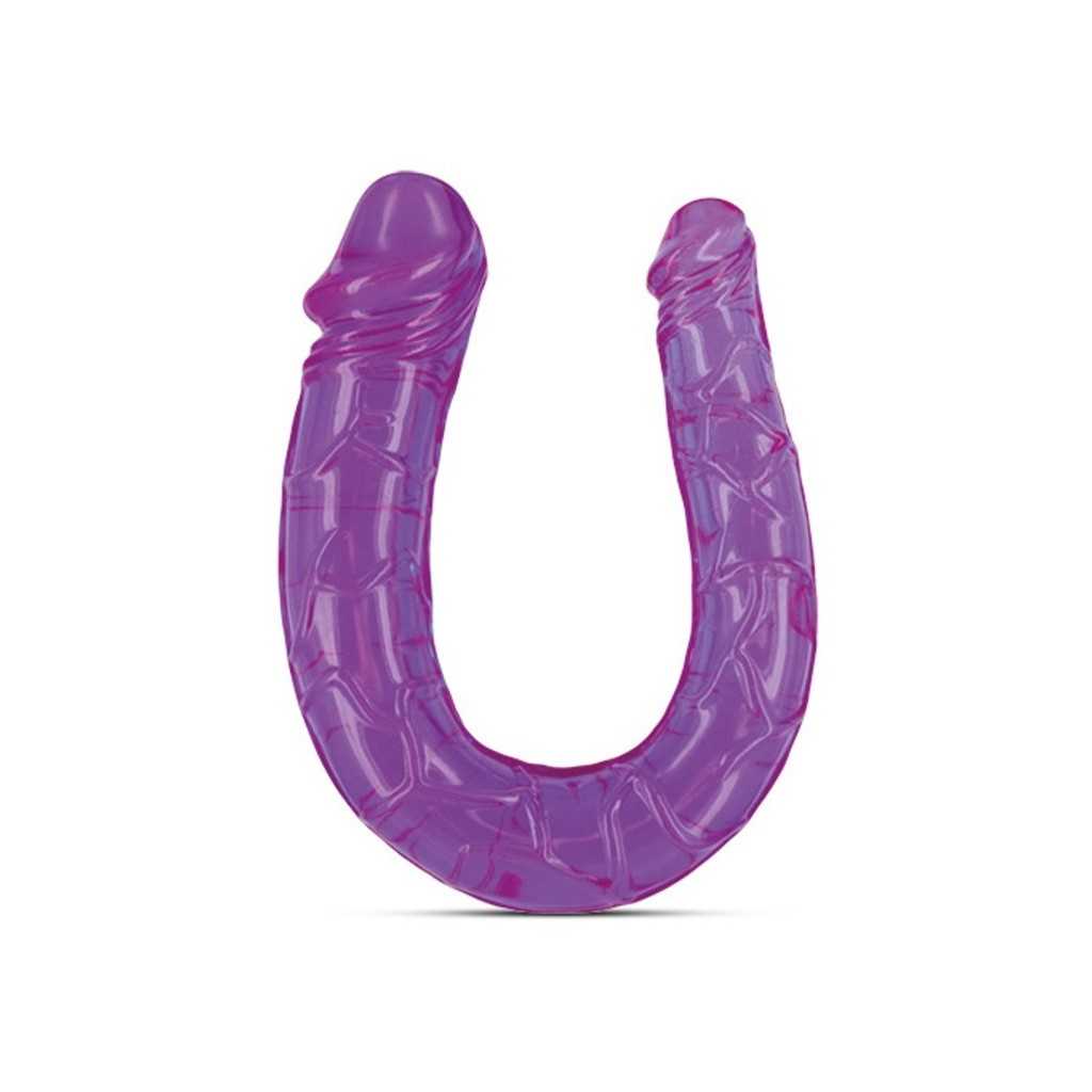 Fallo doppio double dildo purple