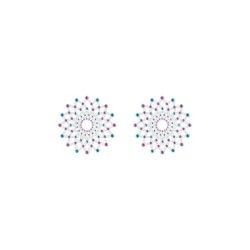 Copri-capezzoli strass Pasties Charm III blu Copri-capezzoli strass Pasties Charm III blu