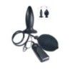 Plug gonfiabile vibrante Anal Explorer nero Plug gonfiabile vibrante Anal Explorer nero