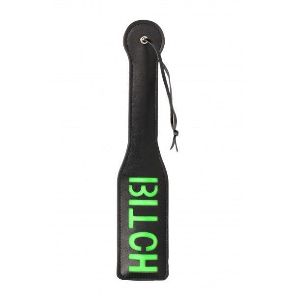 Sculacciatore Paddle Bitch nero/verde fluo