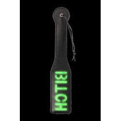 Sculacciatore Paddle Bitch nero/verde fluo Sculacciatore Paddle Bitch nero/verde fluo