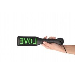 Sculacciatore Paddle Love nero/verde fluo Sculacciatore Paddle Love nero/verde fluo