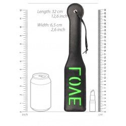 Sculacciatore Paddle Love nero/verde fluo Sculacciatore Paddle Love nero/verde fluo