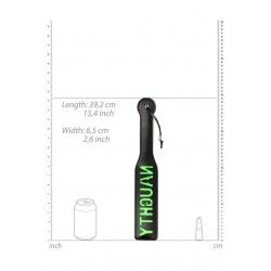 Sculacciatore Paddle Naughty nero/verde fluo Sculacciatore Paddle Naughty nero/verde fluo