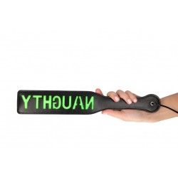 Sculacciatore Paddle Naughty nero/verde fluo Sculacciatore Paddle Naughty nero/verde fluo