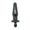 Plug anale vibrante 12,4 cm Large nero Plug anale vibrante 12,4 cm Large nero