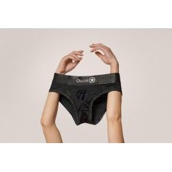 Slip per strap-on con mini vibratore Slip per strap-on con mini vibratore