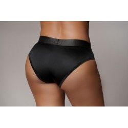 Slip per strap-on con mini vibratore Slip per strap-on con mini vibratore
