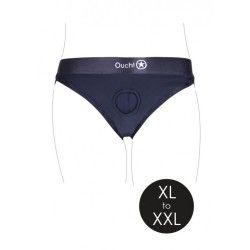 Slip con vibrazione per dildo strapon nero Slip con vibrazione per dildo strapon nero