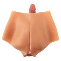 Boxer per donna con pene realistico Boxer per donna con pene realistico