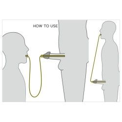 Dilatatore uretrale cavo cannuccia e tubo Dilatatore uretrale cavo cannuccia e tubo