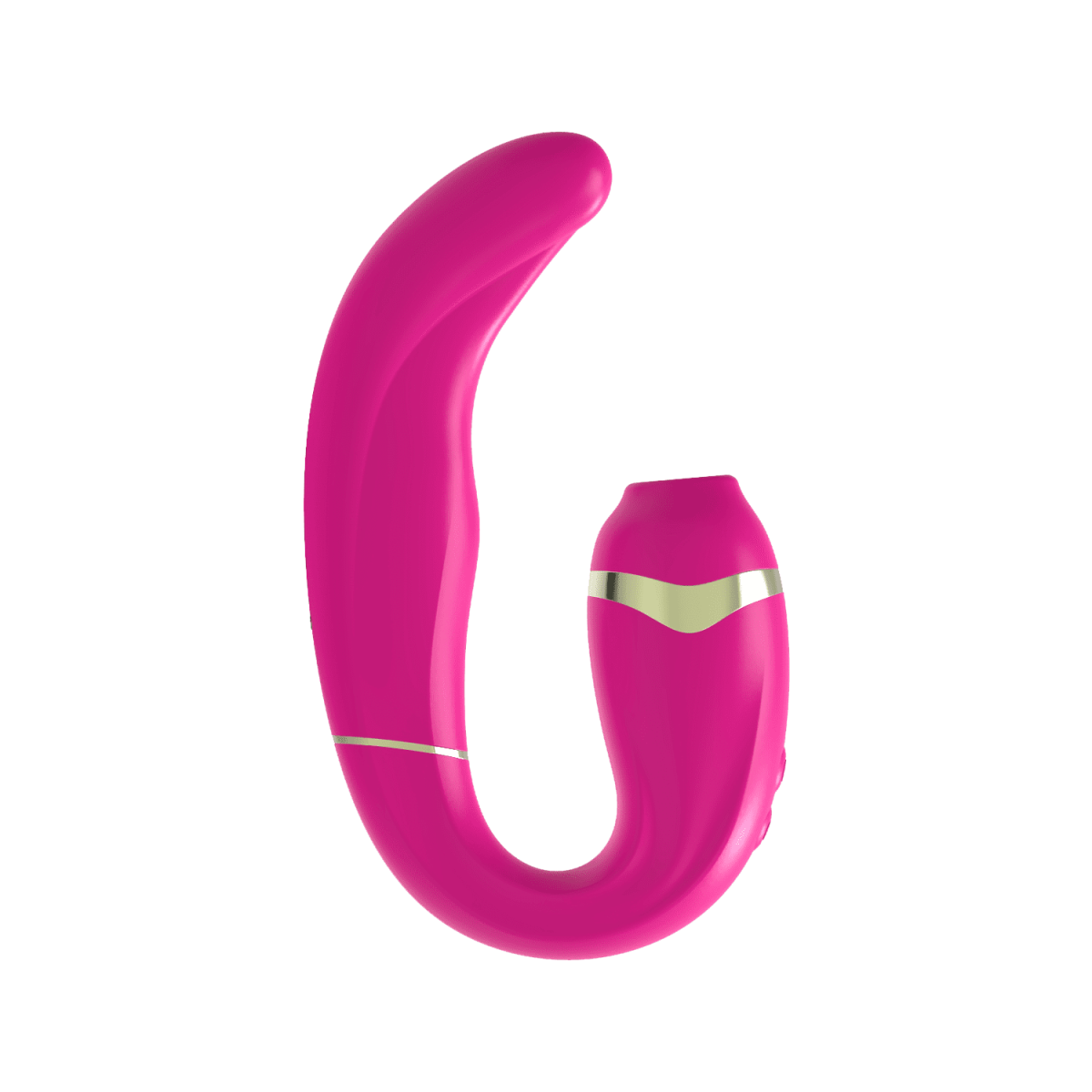 Vibratore vaginale con succhia clitoride My G fucsia