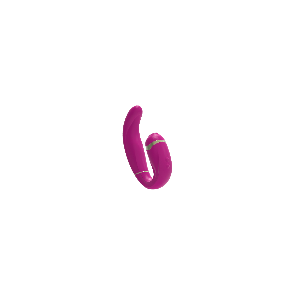 Vibratore vaginale con succhia clitoride My G fucsia