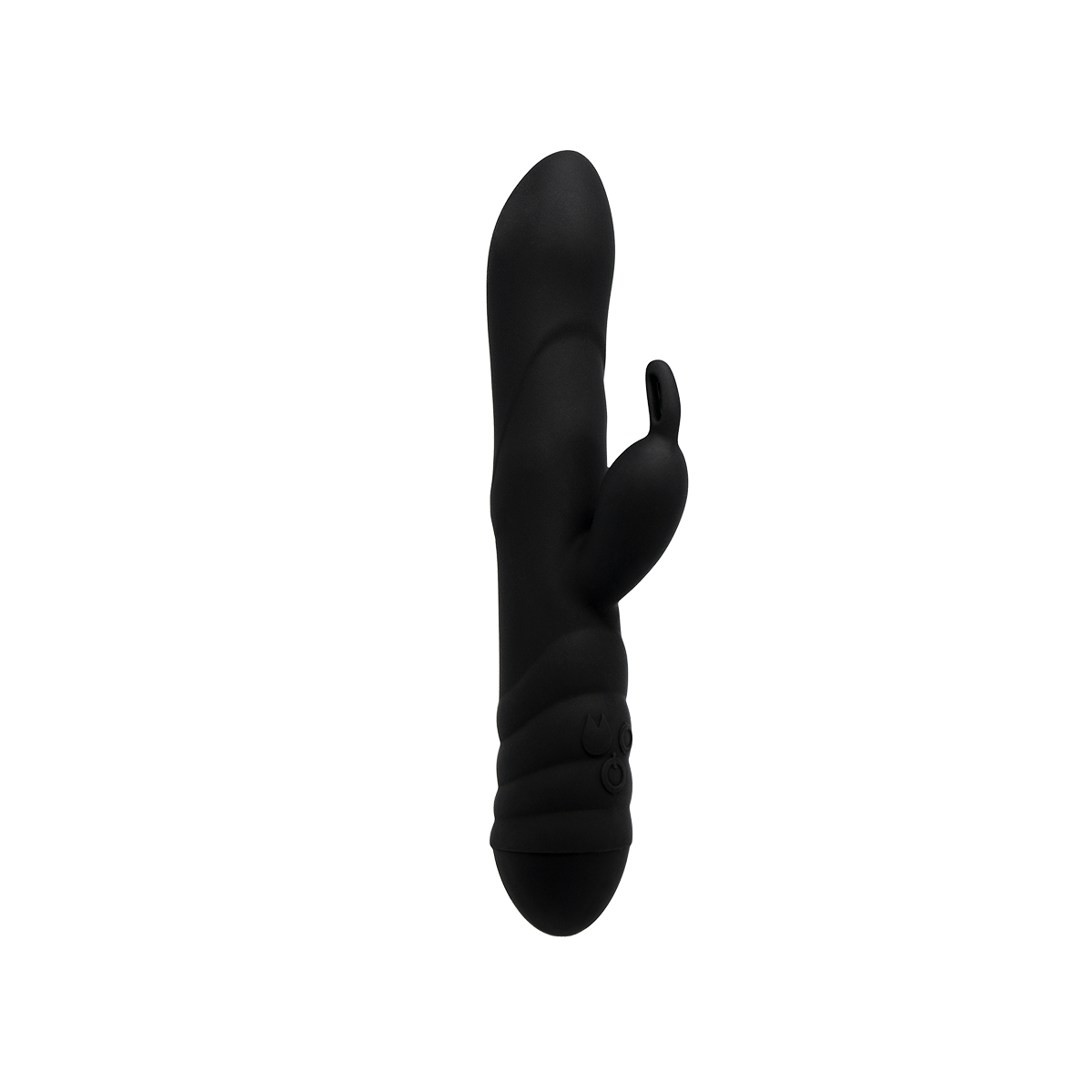 Vibratore vaginale rabbit twister black
