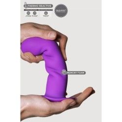Dildo con ventosa Hitsens 3 viola Dildo con ventosa Hitsens 3 viola