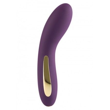 Vibratore vaginale per punto G viola con led
