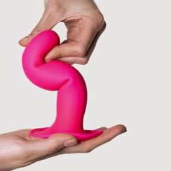 Dildo Anale con ventosa Hitsens 4 Fucsia Dildo Anale con ventosa Hitsens 4 Fucsia