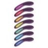Vibratore vaginale per punto G viola con led Vibratore vaginale per punto G viola con led