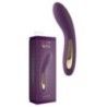 Vibratore vaginale per punto G viola con led Vibratore vaginale per punto G viola con led