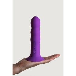 Dildo vibrante con ventosa viola Hitsens 3 Dildo vibrante con ventosa viola Hitsens 3