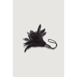 Solleticatore di piume Prestige 15 cm nero Solleticatore di piume Prestige 15 cm nero