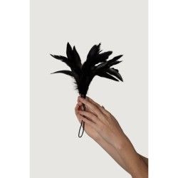 Solleticatore di piume Prestige 15 cm nero Solleticatore di piume Prestige 15 cm nero