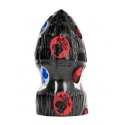 Butt Plug forma granata 14 cm All Black Butt Plug forma granata 14 cm All Black