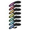 Vibratore rabbit nero con led Vibratore rabbit nero con led