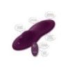 Stimolatore intimo unisex con telecomando Stimolatore intimo unisex con telecomando