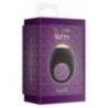 Anello fallico vibrante Eclipsi nero con led Anello fallico vibrante Eclipsi nero con led